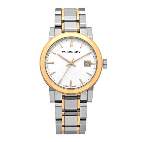 BURBERRY Stainless Steel 34mm The City Quartz Watch 